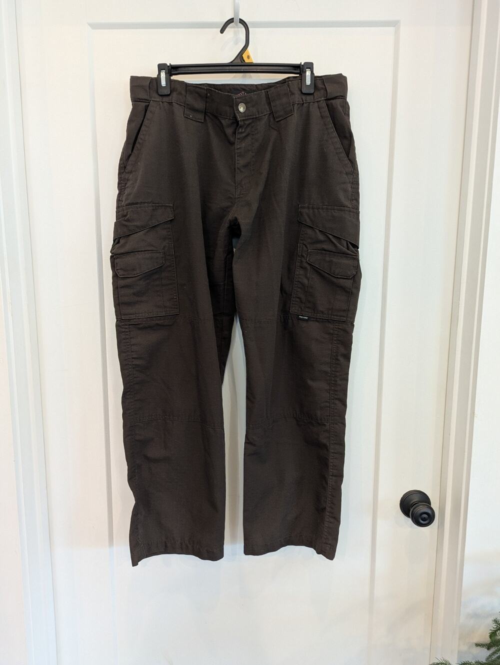 Tru-Spec Pants Womens 16 Brown Cargo Utility Pockets Ripstop Reinforced Knees
